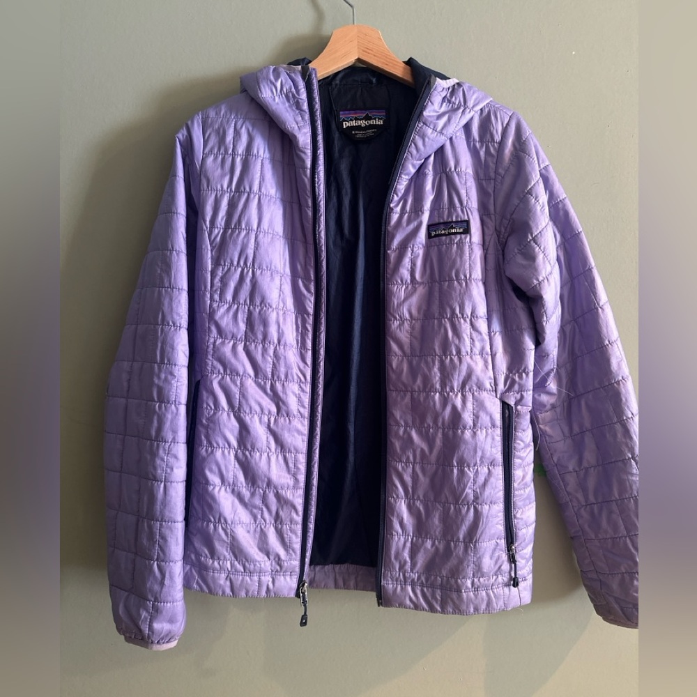 Patagonia Women's Purple Puffer Jacket